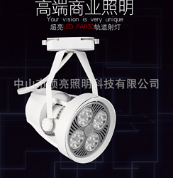 Track Lamp,Bracket,PAR30,20W,LED,Couture