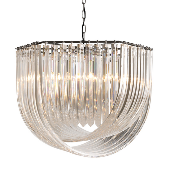 Chandelier,modern,crystal,Metal,Champagne gold