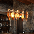 Chandelier,Northern Europe,wine bottle,personality,Bar counter