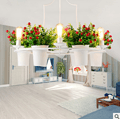 Chandelier,Northern Europe,Originality,Pot,living room