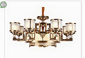 Dongyun Daguan,modern brass interior new Chinese Chandelier