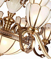 Dongyun Daguan,P9016 indoor copper color new Chinese Chandelier