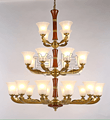 European-style,indoor,glass,crystal chandelier lamp