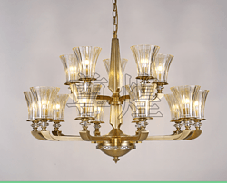 European-style,indoor,glass,crystal chandelier lamp