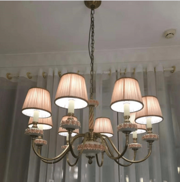 European-style,indoor,glass,crystal chandelier lamp