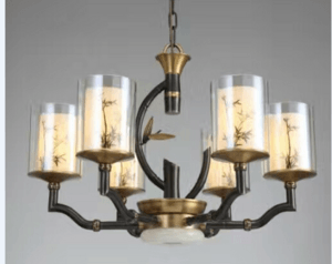 European-style,indoor,glass,crystal chandelier lamp