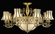 European-style,classical,brass lamp