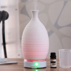 Night Light,ceramics,Aromatherapy lamp,Intelligence,humidification,Simple,Solid color,stripe