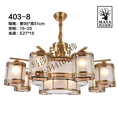 Chandelier,Chinese style,Luxurious,living room,copper,Cylindrical