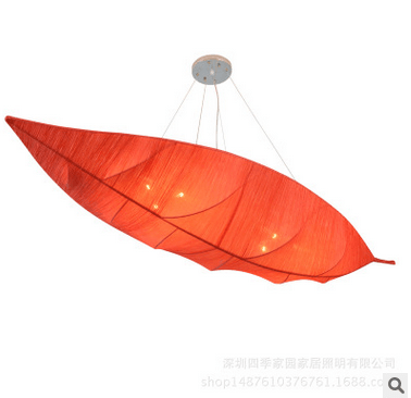 Chandelier,Neo-Chinese style,modern,Leaf,Teahouse