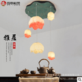 Chandelier,Neo-Chinese style,modern,Lotus,Teahouse