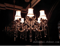 Meroni,modern interior gold-plated Chandelier