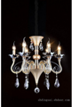 Meroni,modern interior White Candle Chandelier