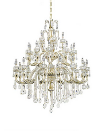 Meroni,modern interior white crystal chandelier