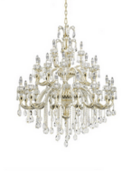 Meroni,modern interior white crystal chandelier