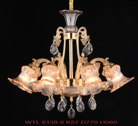 European-style,classical,indoor,Chandelier8138-8K57 ,lamp