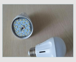 LED Bulb,Simple,white,9W