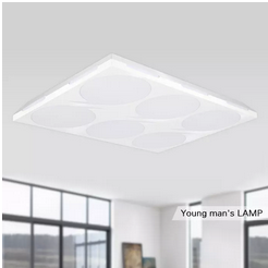 Trend,personality led ceiling lamp, living room lamp, bedroom lamp, ceiling lamp, square, rectangular desk, office