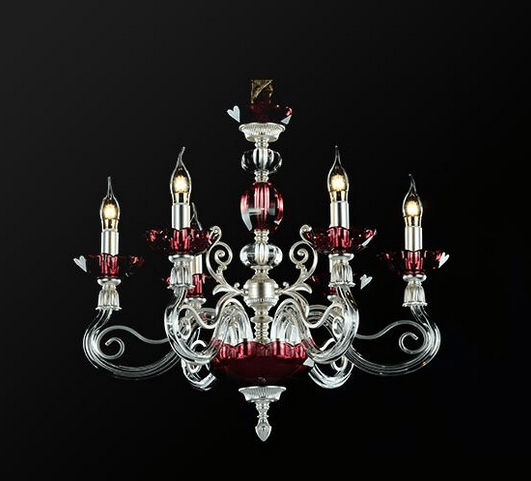 JUNOMY,Modern interior European style crystal 51245-6 Chandelier