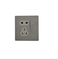 Switch,Socket,Simple,Dark grey,Home