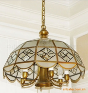 Asinuo C0007-07 dining room study parquet copper chandelier solder