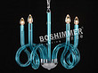 Boshimmer  MD8169-5 shaped glass chandelier lamp post modern art