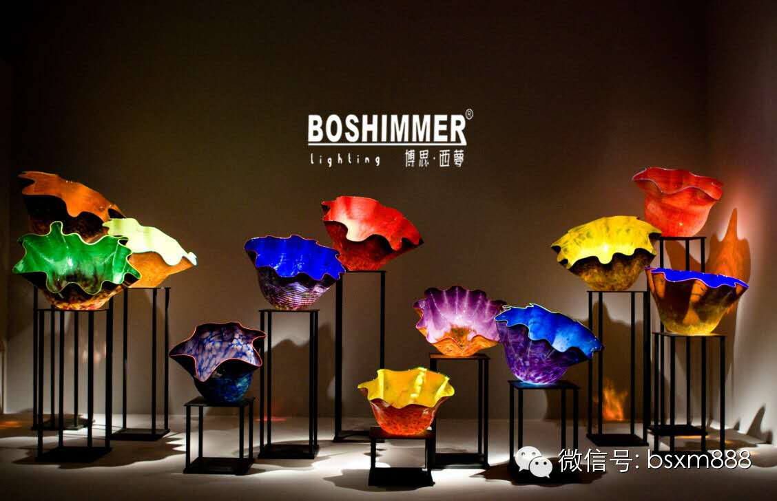 Boshimmer  modern interior glass lamp colorful dream