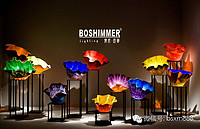 Boshimmer  modern interior glass lamp colorful dream