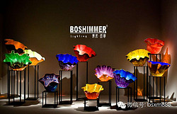 Boshimmer  modern interior glass lamp colorful dream