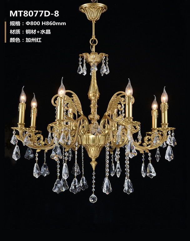 European-style,simple,indoor,crystal,chandelier,lamp8077D-8