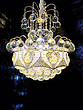 Mole Lighting, European style luxury S, golden round restaurant, chandelier