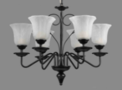 Luhuasi,indoor,smart,LED chandilier lampMD2193-6