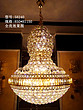 Dinos Lighting,Duplex building, living room, big chandelier, hotel project, villa crystal lamp, modern Chinese staircase lamp