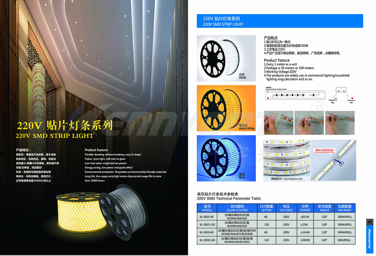 qianyu,smart,LED kL-2835-60/120