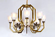 Shufangzhai Lighting,Chinese style minimalist copper furniture Chandelier