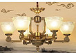 Exhibit Name:  Shufangzhai Lighting,New Chinese elegant copper living room Chandelier