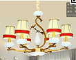 Shufangzhai Lighting,New Chinese style garden, living room, dining room, all brass chandelier