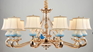 Xinshicheng New hall city modern interior MD66133 hotel lobby Chandelier