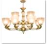 Jingyin 171006-8+4 silver crystal chandelier with five