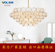 Weiao D2022 Nordic minimalist Glass Chandelier