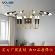 Weiao D2014/12 + 6 Nordic personality Chandelier