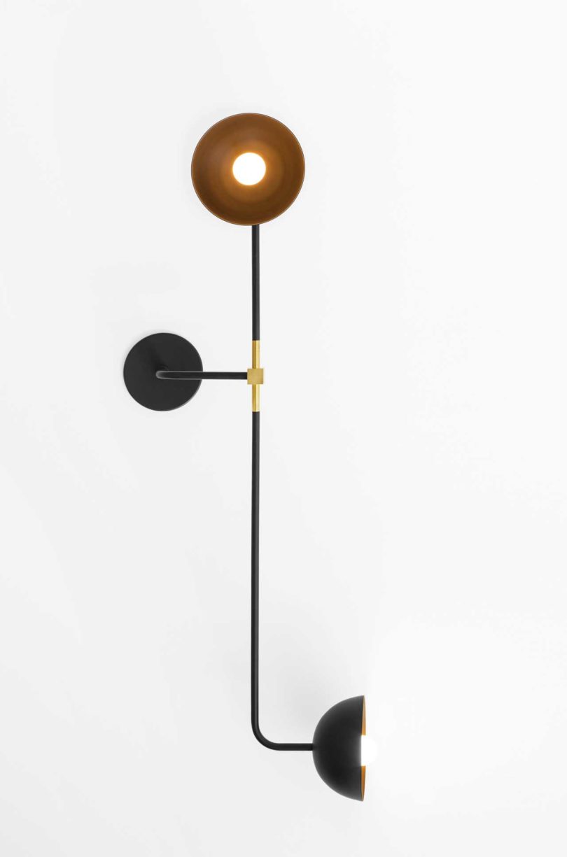 Two Light Sources: A Pendant Lamp and Wall Lamp