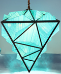 Tukas 5125 Tougas Silas crystal Modern Blue Crystal Pendant