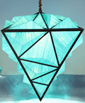 Tukas 5125 Tougas Silas crystal Modern Blue Crystal Pendant