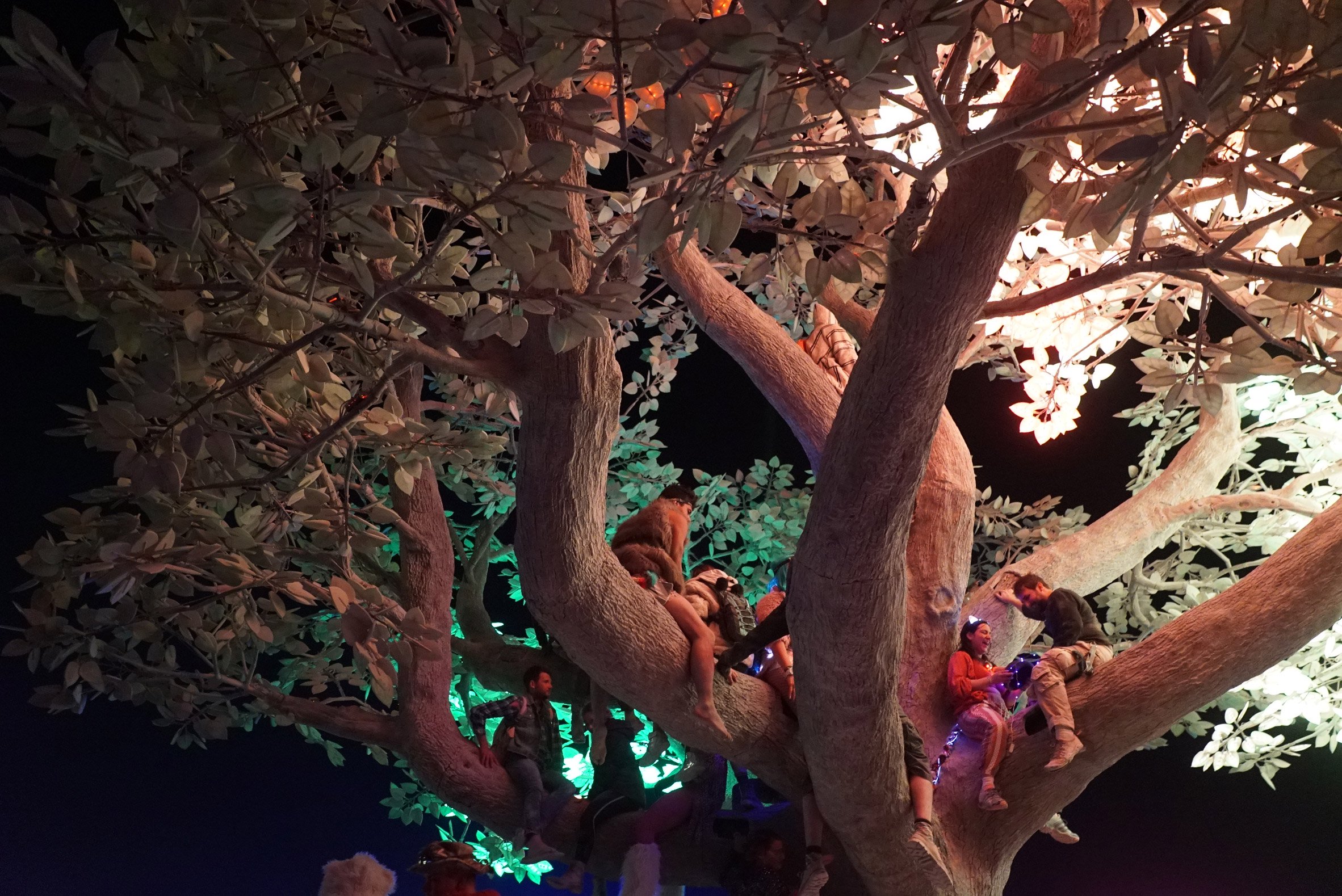 LED Light Flocks Tree