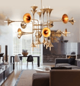 fuluosi,indoor,simple,LED chandelier MD6990