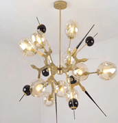 fuluosi,indoor,simple,LED chandelier MD6185-10P