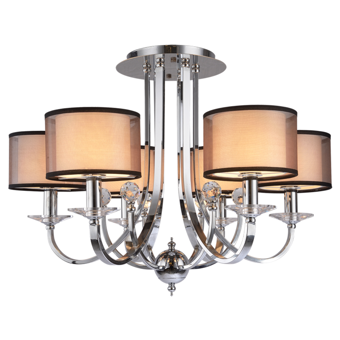 EASTPAK 8049-6 ceiling modern interior aluminum Chandelier