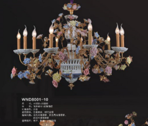 Vinadi WND80001-10 modern interior lobby, lobby candle lights, chandeliers