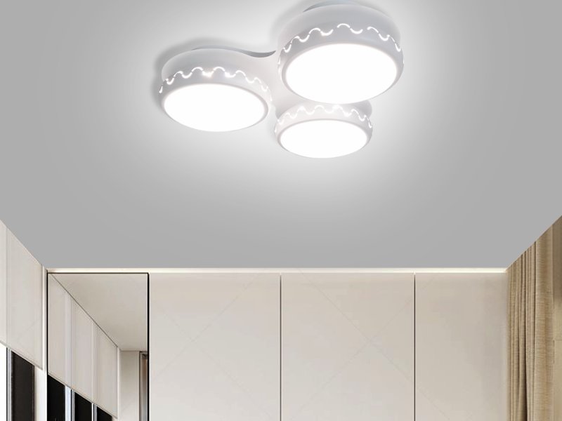 Ying Kang TW916-3 modern interior white ceiling lamp